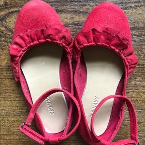 Red Old Navy Girls Flats (10)